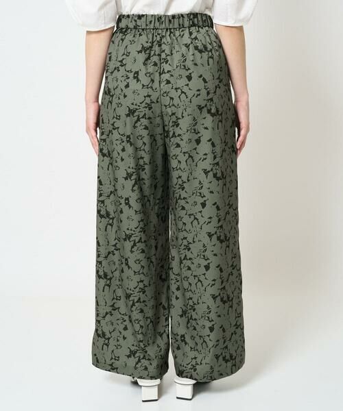 Maison de CINQ / メゾン ドゥ サンク チノ・ワークパンツ | 【小さいサイズ】フラワー柄ワイドパンツ/洗える | 詳細5