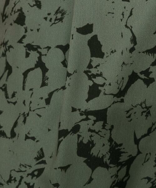 Maison de CINQ / メゾン ドゥ サンク チノ・ワークパンツ | 【小さいサイズ】フラワー柄ワイドパンツ/洗える | 詳細9