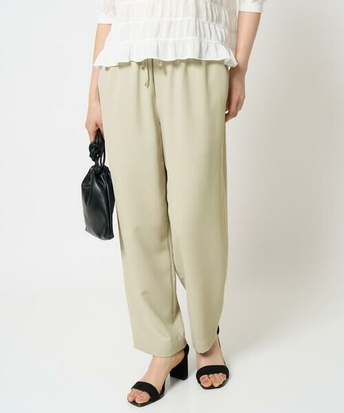 Maison de CINQ / メゾン ドゥ サンク その他パンツ | 【小さいサイズ】リラックステーパードパンツ/接触冷感/洗える | 詳細1