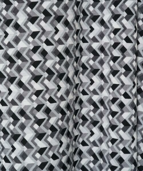 Maison de CINQ / メゾン ドゥ サンク ロング・マキシ丈ワンピース | 【小さいサイズ】ウエストタックジャージーワンピース（幾何柄・無地）/洗える | 詳細11