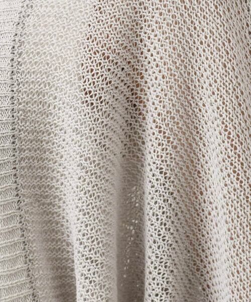 Maison de CINQ / メゾン ドゥ サンク カーディガン・ボレロ | 【小さいサイズ】リネン混モモンガニットカーディガン/洗える | 詳細11