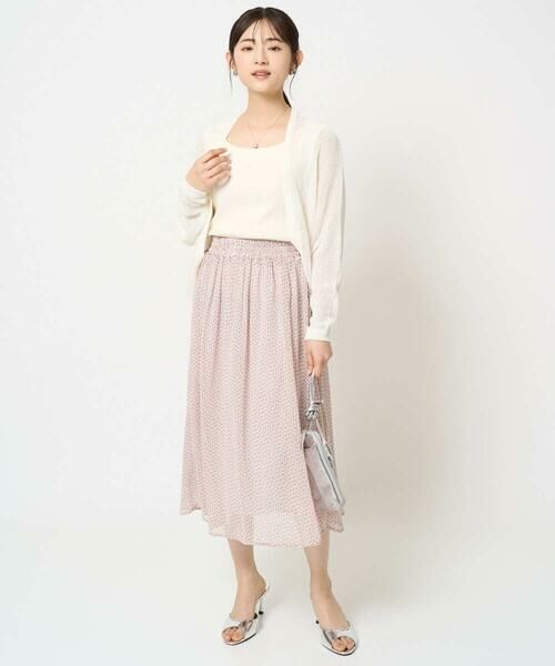 Maison de CINQ / メゾン ドゥ サンク カーディガン・ボレロ | 【小さいサイズ】リネン混モモンガニットカーディガン/洗える | 詳細21