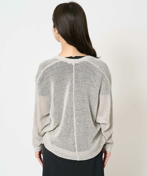 Maison de CINQ / メゾン ドゥ サンク カーディガン・ボレロ | 【小さいサイズ】リネン混モモンガニットカーディガン/洗える | 詳細7