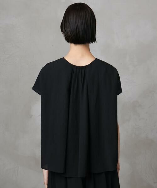 Maison de CINQ / メゾン ドゥ サンク シャツ・ブラウス | 小さいサイズ]楊柳Vネックデザインブラウス(セットアップ対応) | 詳細17