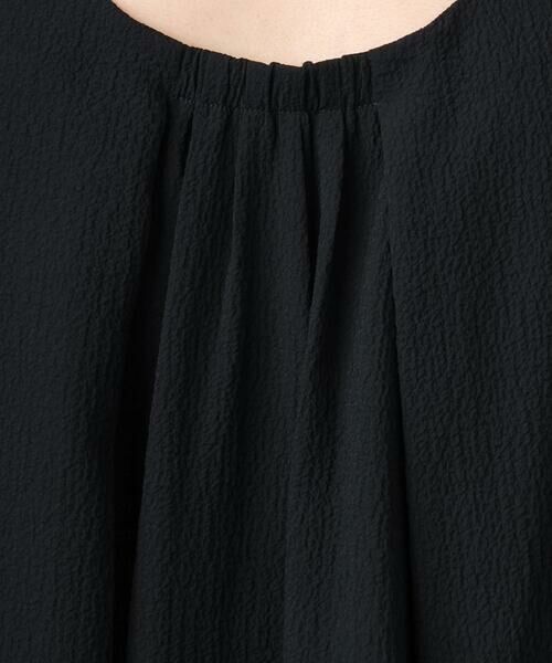 Maison de CINQ / メゾン ドゥ サンク シャツ・ブラウス | 小さいサイズ]楊柳Vネックデザインブラウス(セットアップ対応) | 詳細18