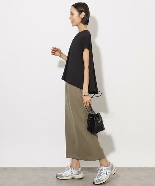 Maison de CINQ / メゾン ドゥ サンク シャツ・ブラウス | 小さいサイズ]楊柳Vネックデザインブラウス(セットアップ対応) | 詳細26