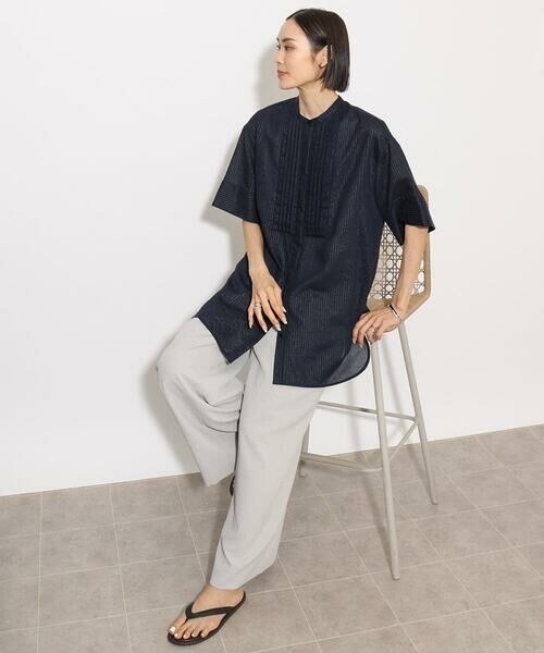 Maison de CINQ / メゾン ドゥ サンク シャツ・ブラウス | [小さいサイズ]シアーチュニックブラウス | 詳細18