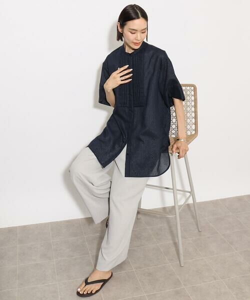 Maison de CINQ / メゾン ドゥ サンク シャツ・ブラウス | [小さいサイズ]シアーチュニックブラウス | 詳細19