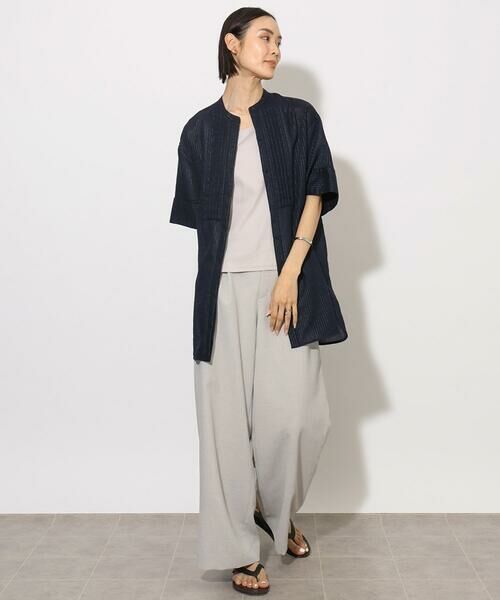 Maison de CINQ / メゾン ドゥ サンク シャツ・ブラウス | [小さいサイズ]シアーチュニックブラウス | 詳細21