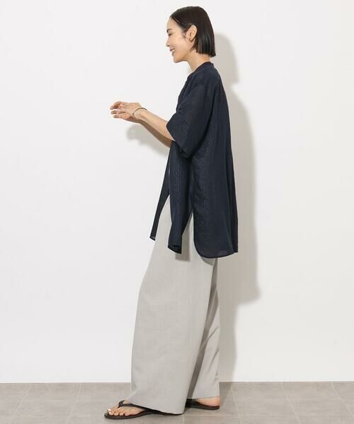 Maison de CINQ / メゾン ドゥ サンク シャツ・ブラウス | [小さいサイズ]シアーチュニックブラウス | 詳細24