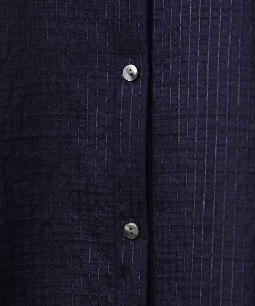 Maison de CINQ / メゾン ドゥ サンク ロング・マキシ丈ワンピース | [小さいサイズ]シアーシャツワンピース | 詳細12