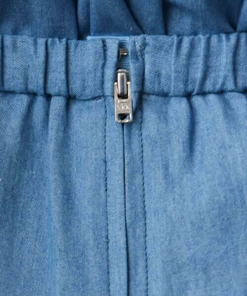 Maison de CINQ / メゾン ドゥ サンク ロング・マキシ丈スカート | [小さいサイズ]ライトオンスデニムスカート(セットアップ対応) | 詳細10