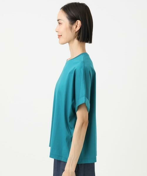 Maison de CINQ / メゾン ドゥ サンク カットソー | [小さいサイズ]ロールアップスリーブカットソー(着心地抜群) | 詳細10