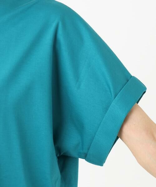 Maison de CINQ / メゾン ドゥ サンク カットソー | [小さいサイズ]ロールアップスリーブカットソー(着心地抜群) | 詳細13