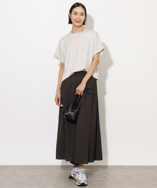 Maison de CINQ / メゾン ドゥ サンク カットソー | [小さいサイズ]ロールアップスリーブカットソー(着心地抜群) | 詳細22