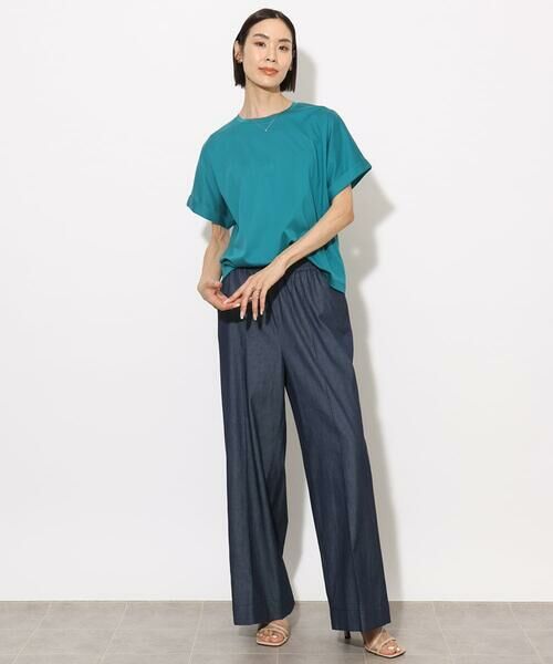 Maison de CINQ / メゾン ドゥ サンク カットソー | [小さいサイズ]ロールアップスリーブカットソー(着心地抜群) | 詳細29