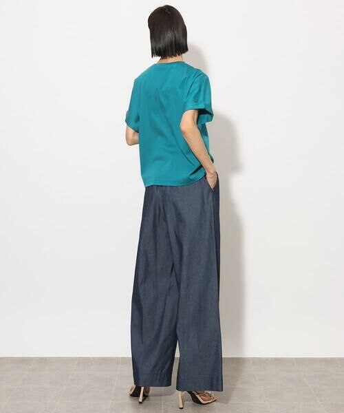 Maison de CINQ / メゾン ドゥ サンク カットソー | [小さいサイズ]ロールアップスリーブカットソー(着心地抜群) | 詳細30