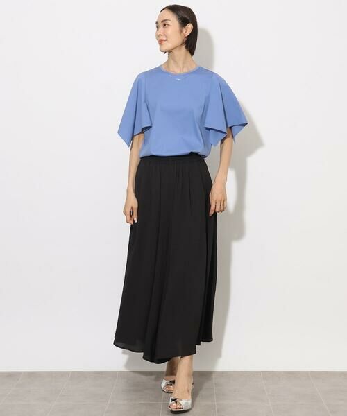 Maison de CINQ / メゾン ドゥ サンク その他パンツ | [ 小さいサイズ]楊柳ギャザーワイドパンツ(セットアップ対応) | 詳細16