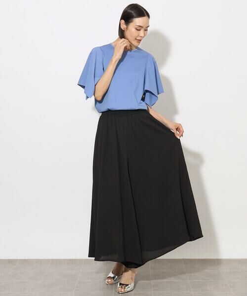 Maison de CINQ / メゾン ドゥ サンク その他パンツ | [ 小さいサイズ]楊柳ギャザーワイドパンツ(セットアップ対応) | 詳細18