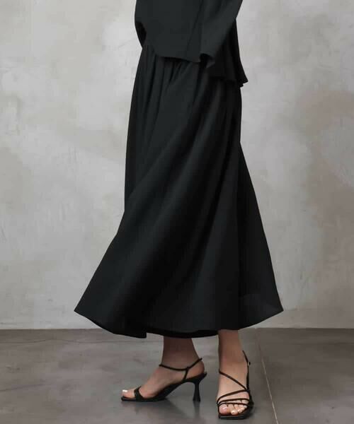 Maison de CINQ / メゾン ドゥ サンク その他パンツ | [ 小さいサイズ]楊柳ギャザーワイドパンツ(セットアップ対応) | 詳細5