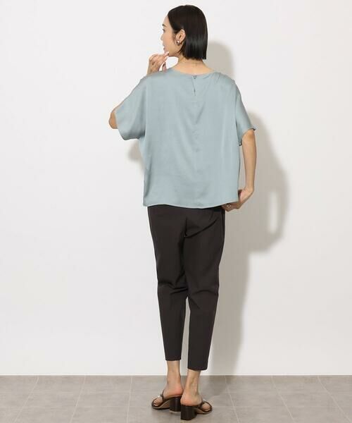 Maison de CINQ / メゾン ドゥ サンク ショート・ハーフ・半端丈パンツ | [小さいサイズ]ストレッチツイルテーパードパンツ(機能性素材) | 詳細23