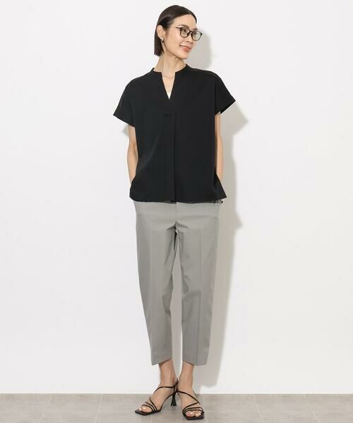 Maison de CINQ / メゾン ドゥ サンク ショート・ハーフ・半端丈パンツ | [小さいサイズ]ストレッチツイルテーパードパンツ(機能性素材) | 詳細30