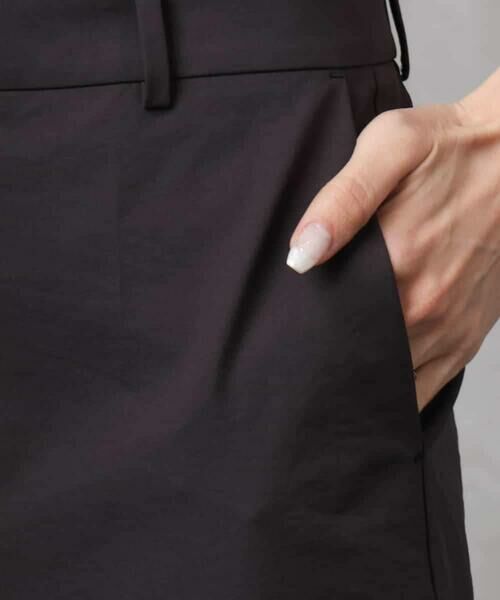Maison de CINQ / メゾン ドゥ サンク ショート・ハーフ・半端丈パンツ | [小さいサイズ]ストレッチツイルテーパードパンツ(機能性素材) | 詳細9
