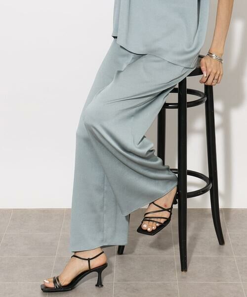 Maison de CINQ / メゾン ドゥ サンク その他パンツ | [小さいサイズ]サテンワイドパンツ(セットアップ対応) | 詳細14