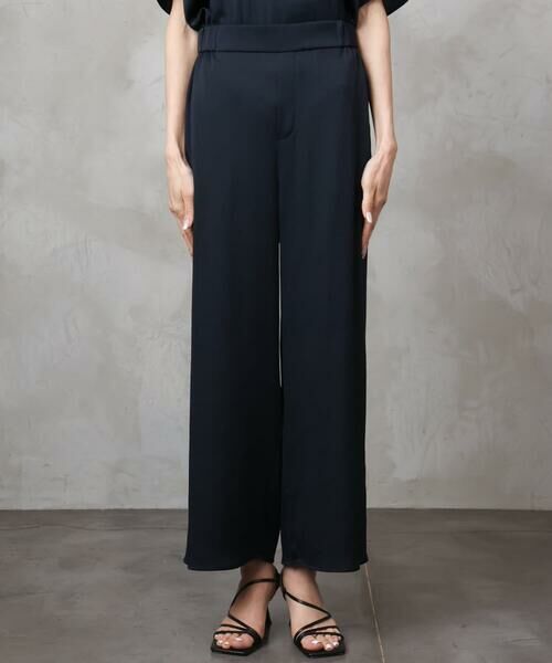 Maison de CINQ / メゾン ドゥ サンク その他パンツ | [小さいサイズ]サテンワイドパンツ(セットアップ対応) | 詳細16