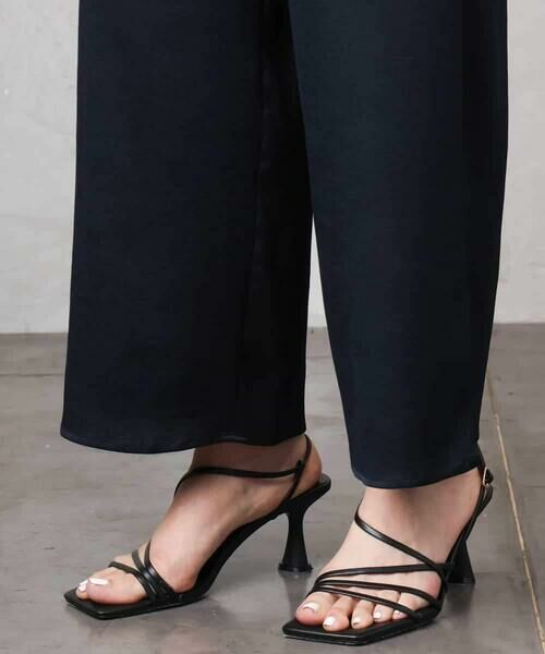 Maison de CINQ / メゾン ドゥ サンク その他パンツ | [小さいサイズ]サテンワイドパンツ(セットアップ対応) | 詳細22