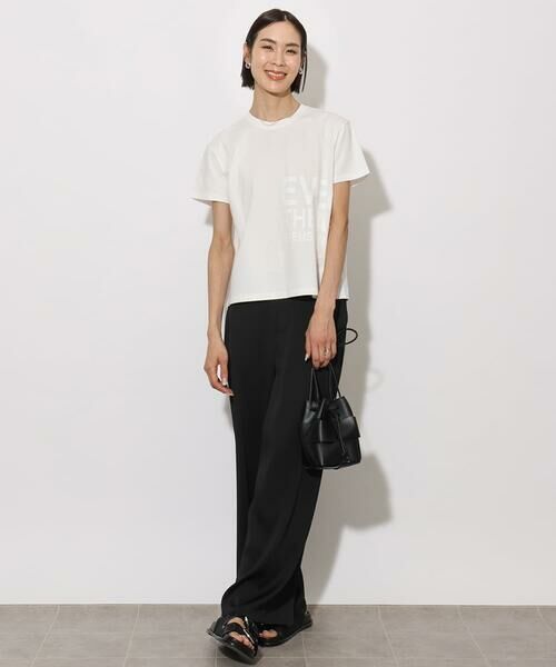 Maison de CINQ / メゾン ドゥ サンク その他パンツ | [小さいサイズ]サテンワイドパンツ(セットアップ対応) | 詳細7