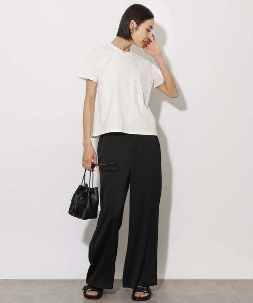 Maison de CINQ / メゾン ドゥ サンク その他パンツ | [小さいサイズ]サテンワイドパンツ(セットアップ対応) | 詳細9