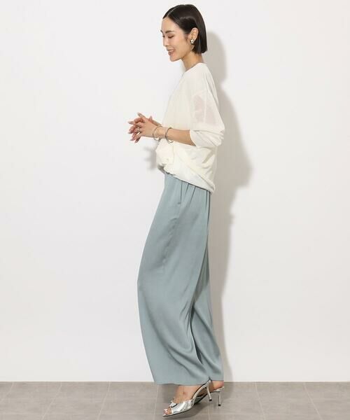 Maison de CINQ / メゾン ドゥ サンク カーディガン・ボレロ | [小さいサイズ]メッシュカーディガン(ホールガーメント) | 詳細16