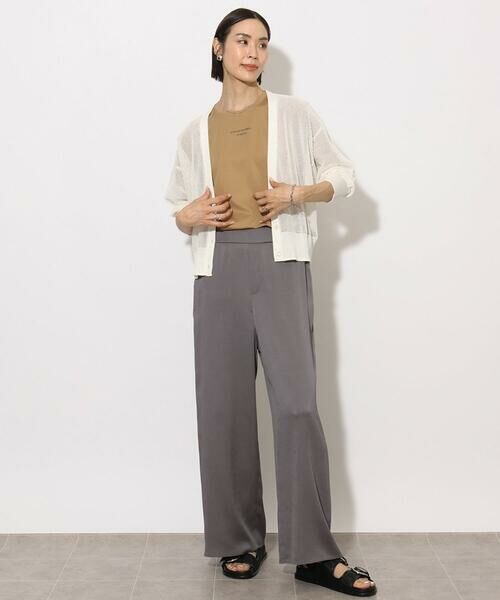 Maison de CINQ / メゾン ドゥ サンク カーディガン・ボレロ | [小さいサイズ]メッシュカーディガン(ホールガーメント) | 詳細18