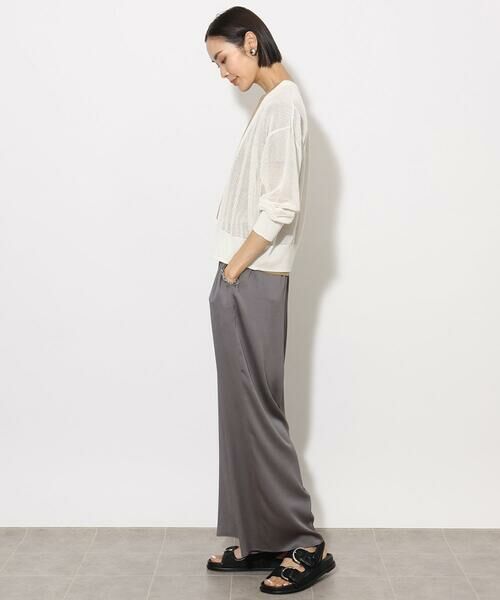 Maison de CINQ / メゾン ドゥ サンク カーディガン・ボレロ | [小さいサイズ]メッシュカーディガン(ホールガーメント) | 詳細19