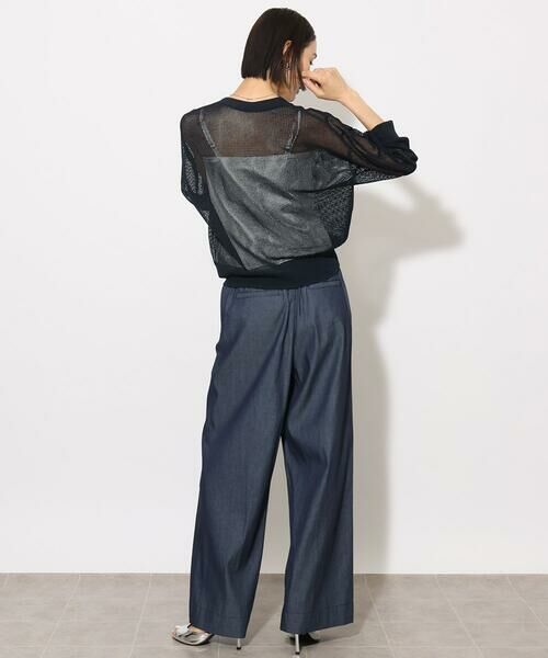 Maison de CINQ / メゾン ドゥ サンク カーディガン・ボレロ | [小さいサイズ]メッシュカーディガン(ホールガーメント) | 詳細24