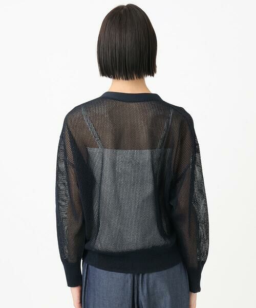 Maison de CINQ / メゾン ドゥ サンク カーディガン・ボレロ | [小さいサイズ]メッシュカーディガン(ホールガーメント) | 詳細9