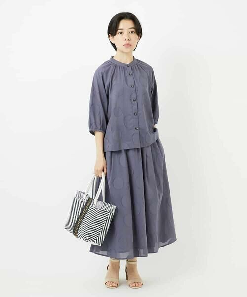 Maison de CINQ / メゾン ドゥ サンク シャツ・ブラウス | ドットジャガードシャツブラウス | 詳細25