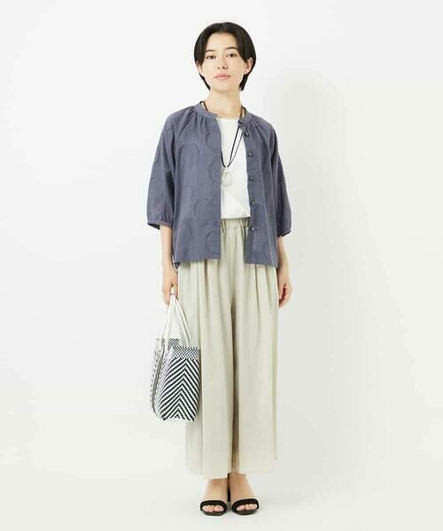 Maison de CINQ / メゾン ドゥ サンク シャツ・ブラウス | ドットジャガードシャツブラウス | 詳細27