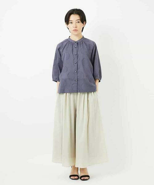 Maison de CINQ / メゾン ドゥ サンク シャツ・ブラウス | ドットジャガードシャツブラウス | 詳細28