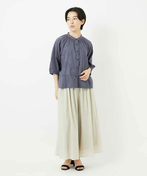 Maison de CINQ / メゾン ドゥ サンク シャツ・ブラウス | ドットジャガードシャツブラウス | 詳細29