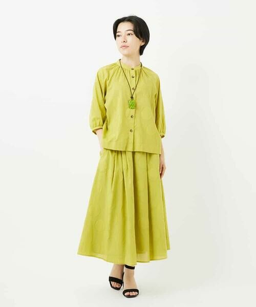 Maison de CINQ / メゾン ドゥ サンク シャツ・ブラウス | ドットジャガードシャツブラウス | 詳細30