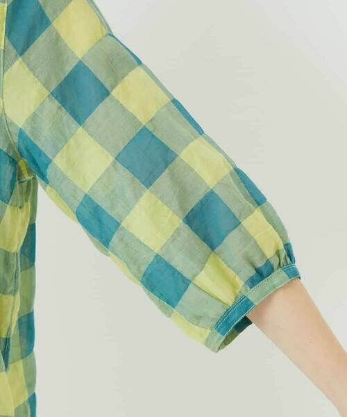 Maison de CINQ / メゾン ドゥ サンク シャツ・ブラウス | シャーリングチェックシャツブラウス | 詳細11