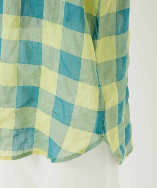 Maison de CINQ / メゾン ドゥ サンク シャツ・ブラウス | シャーリングチェックシャツブラウス | 詳細12