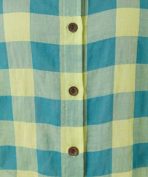 Maison de CINQ / メゾン ドゥ サンク シャツ・ブラウス | シャーリングチェックシャツブラウス | 詳細13