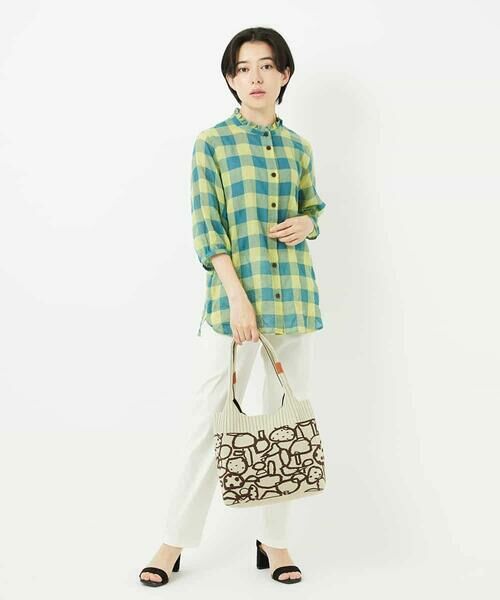 Maison de CINQ / メゾン ドゥ サンク シャツ・ブラウス | シャーリングチェックシャツブラウス | 詳細19