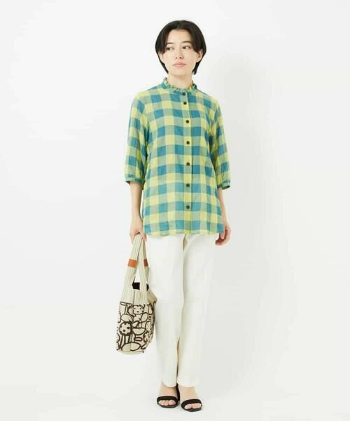 Maison de CINQ / メゾン ドゥ サンク シャツ・ブラウス | シャーリングチェックシャツブラウス | 詳細20