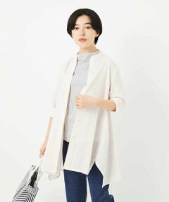 Maison de CINQ / メゾン ドゥ サンク シャツ・ブラウス | イレギュラーヘムチュニックブラウス