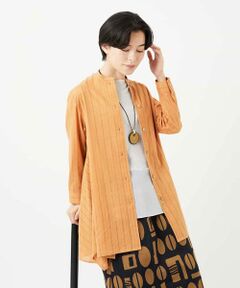 Maison de CINQ / メゾン ドゥ サンク シャツ・ブラウス | イレギュラーヘムチュニックブラウス