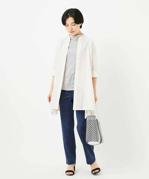 Maison de CINQ / メゾン ドゥ サンク シャツ・ブラウス | イレギュラーヘムチュニックブラウス | 詳細25